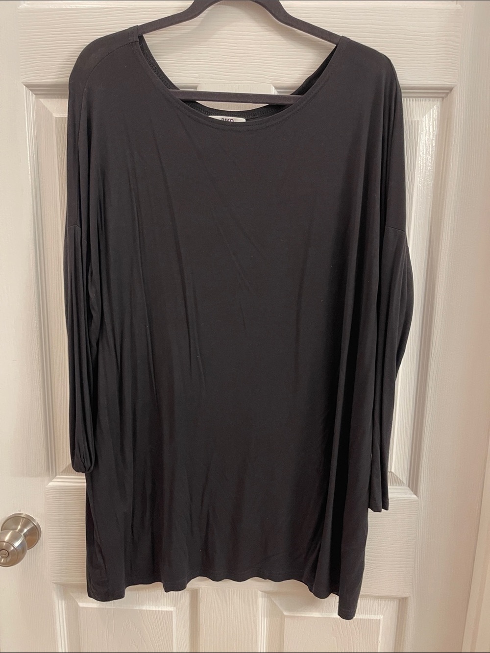 Piko 1988 Black Long Sleeve Dress Small
